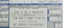 Blue Man Group / Tracey Bonham on Nov 7, 2006 [201-small]