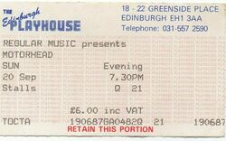 Motörhead / Sword on Sep 20, 1987 [621-small]
