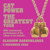 tags: Cat Power, Glasgow, Scotland, United Kingdom, Gig Poster, Advertisement, Barrowland Ballroom - Cat Power on Nov 5, 2026 [024-small]