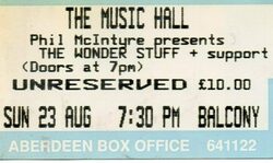 The Wonder Stuff / Kinky Machine / The Wishplants on Aug 23, 1992 [085-small]