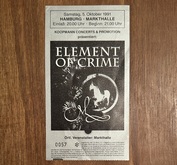Element of Crime on Oct 5, 1991 [170-small]