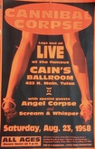 Cannibal Corpse / Angel Corpse / Screams and Whispers on Aug 23, 1998 [476-small]