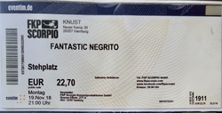 tags: Ticket - Fantastic Negrito / Josefien Deloof on Nov 19, 2018 [321-small]
