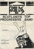 tags: Pallas, Edinburgh, Scotland, United Kingdom, Gig Poster, Astoria - Pallas on Feb 20, 1982 [436-small]