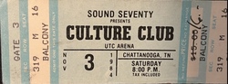 Culture Club on Nov 3, 1984 [937-small]