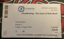 tags: Cloudbusting, Musselburgh, Scotland, United Kingdom, Ticket, Brunton Theatre - Cloudbusting on Dec 10, 2021 [340-small]