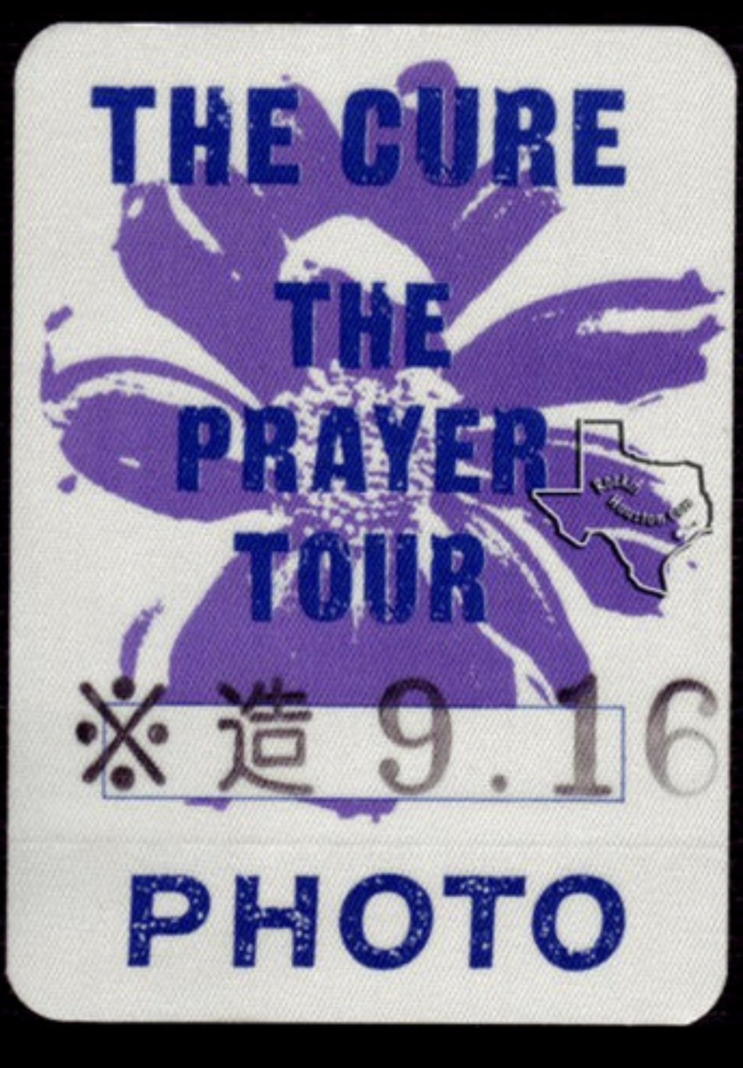 THE CURE : THE PRAYER TOUR （1989）パンフレット The Cure's 1989