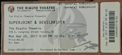 Superjoint / DevilDriver / Cane Hill / King Parrot / Child Bite on Sep 25, 2017 [992-small]