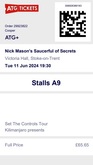 Ticket, Nick Mason's Saucerful of secrets on Jun 11, 2024 [921-small]