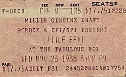 Little Feat on Nov 23, 1988 [181-small]