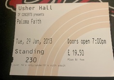 tags: Paloma Faith, Edinburgh, Scotland, United Kingdom, Ticket, Usher Hall - Paloma Faith on Jan 29, 2013 [841-small]