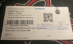 tags: First Aid Kit, The Last Dinner Party, Edinburgh, Scotland, United Kingdom, Ticket, O2 Academy Edinburgh - First Aid Kit / The Last Dinner Party on Aug 16, 2023 [860-small]