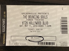 The Bouncing Souls / The Bronx / Skinny Lister / Sharp/Shock on May 11, 2019 [978-small]