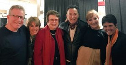 With Billy Jean King, Bruce Springsteen / Patti Scialfa on Nov 25, 2017 [771-small]