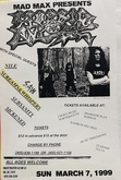 Morbid Angel / Nile / Screams and Whispers on Mar 7, 1999 [088-small]