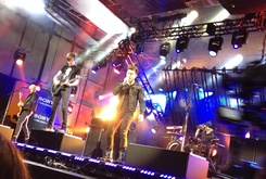 AFI ~ Hunter Burgan, Jade Puget, Davey Havok & Adam Carson , tags: AFI, Los Angeles, California, United States, Jimmy Kimmel Live! - AFI on Nov 25, 2013 [093-small]