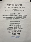 Meshuggah / Mnemic on Nov 5, 2005 [114-small]