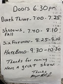 Hatebreed / Six Feet Under / Shadows Fall on Sep 12, 2002 [119-small]
