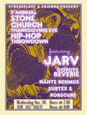 tags: Jarv, Coyote Reverie, Nahte Renmus, Subtex, Robscure, Brattleboro, Vermont, United States, Gig Poster, The Stone Church - Jarv / Coyote Reverie / Nahte Renmus / Subtex / Robscure on Nov 26, 2025 [629-small]