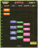 Saturday Running Order, Xtreme Fest 2024 on Jul 26, 2024 [240-small]