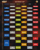 Saturday Running Order, Hellfest 2024 on Jun 27, 2024 [245-small]