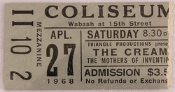 Cream / The Mothers Of Invention / Frank Zappa on Apr 27, 1968 [504-small]