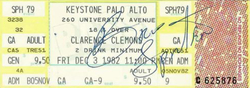 Clarence Clemons & The Red Bank Rockers / Bruce Springsteen on Dec 3, 1982 [317-small]
