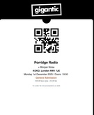 tags: Ticket - Porridge Radio / Morgan Noise on Dec 1, 2025 [338-small]