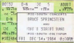 Bruce Springsteen & The E Street Band / Steven Van Zandt on Dec 14, 1984 [706-small]