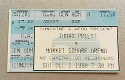 Megadeth / Judas Priest / Testament on Dec 1, 1990 [247-small]