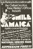 Bob Marley & The Wailers / Third World / Light of Saba Drummers / Richard Ace Sr and Jr / St Anne’s Dancers on Dec 5, 1976 [745-small]