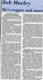 Bob Marley & The Wailers / Little Anthony & The Imperials on Jun 2, 1978 [815-small]