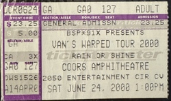 Vans Warped tour 2000 on Jun 24, 2000 [872-small]
