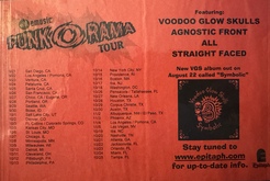 Voodoo Glow Skulls / Agnostic Front / All / Straight Faced on Sep 21, 2000 [875-small]