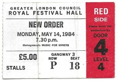 New Order / John Cooper Clarke / Keith Allen on May 14, 1984 [916-small]