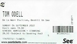 Tom Odell / Lexie Carroll on Sep 4, 2022 [828-small]