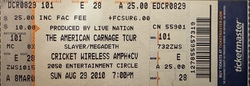Megadeth / Slayer / Testament on Aug 29, 2010 [231-small]