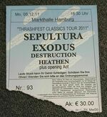 Destruction / Exodus / Sepultura / Heathen on Dec 5, 2011 [168-small]