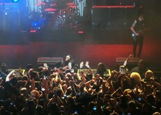 Davey rides the crowd, tags: AFI, San Diego, California, United States, The Observatory North Park - AFI / Souvenirs / Nothing on Feb 20, 2017 [474-small]