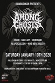 Among Ghosts / Okami / Bag Lady / Skincrawl / Reapercussion / Nine Mens Misery on Jan 10, 2026 [408-small]