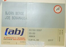 Bjørn Berge / Joe Bonamassa on Feb 22, 2007 [867-small]