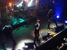 HIM ~ Mige Paananen, Mika Karppinen,  Burton Puurtinen, Ville Valo & Linde Lindström , tags: HIM, San Diego, California, United States, House of Blues San Diego - HIM / Motionless In White / Wounds on Dec 18, 2014 [410-small]