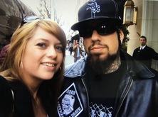 with Reginald outside hotel where Korn stayed for this show, Mudvayne / 10 Years / Korn on Mar 2, 2006 [566-small]