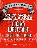 Thy Will Be Done / Oxblood Forge / Living Wreckage / Epochsis on Dec 19, 2025 [360-small]