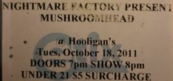 Mushroomhead / Psychostick / Motograter / Blue Felix / Ventana / Tenafly Viper on Oct 18, 2011 [087-small]
