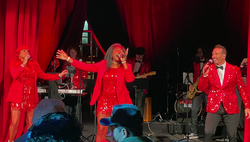 The Red Hot Band @ Paramount Lot Tree Lighting - 12.3.25 (2 of 3), tags: The Red Hot Band, Los Angeles, California, United States, Paramount Pictures Studio Lot - Paramount 2025 Tree Lighting Celebration on Dec 3, 2025 [793-small]