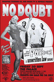 No Doubt / The Porkers / Unwritten Law on Sep 20, 1996 [780-small]