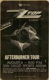 ZZ Top on Aug 6, 1986 [907-small]