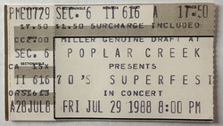 Grand Funk Railroad / rare earth / The Guess Who / Ray Sawyer on Jul 29, 1988 [589-small]