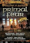 Primal Fear / Horizons Edge / Sinner on Nov 17, 2018 [327-small]